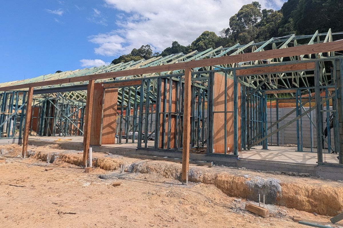 Post and beam house framing Northern Rivers